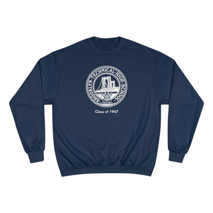 Classic Tech Logo - Champion Crewneck Sweatshirt - Class Of 1947