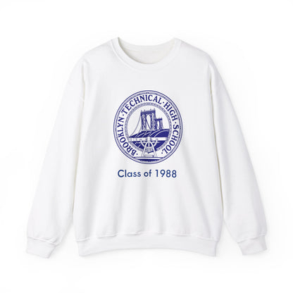 Classic Tech Seal - Men's Heavy Blend Crewneck Sweatshirt - Class Of 1988