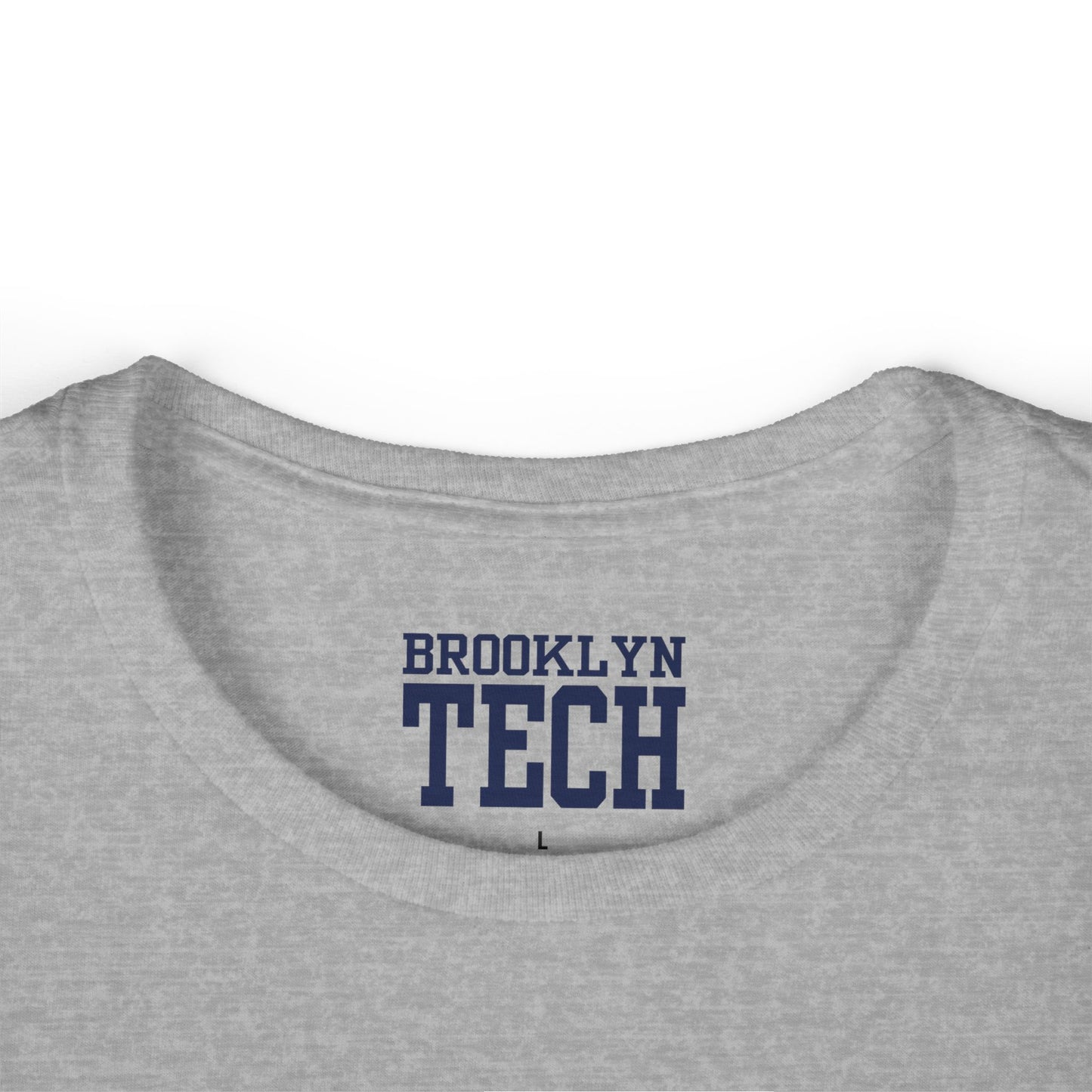 Boutique - Dekalb Ave & Brooklyn Tech Pl. - Ladies Softstyle T-Shirt - Blue Graphic