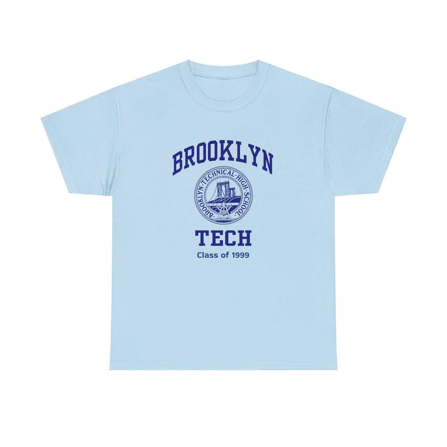 Brooklyn Tech Classic Logo - Men's Heavy Cotton T-Shirt - Class of 1999