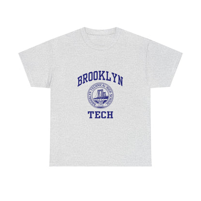 Brooklyn Tech Classic Logo - Men's Heavy Cotton Tee