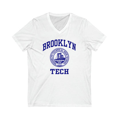 Classic Tech Logo - Men's V-Neck T-Shirt