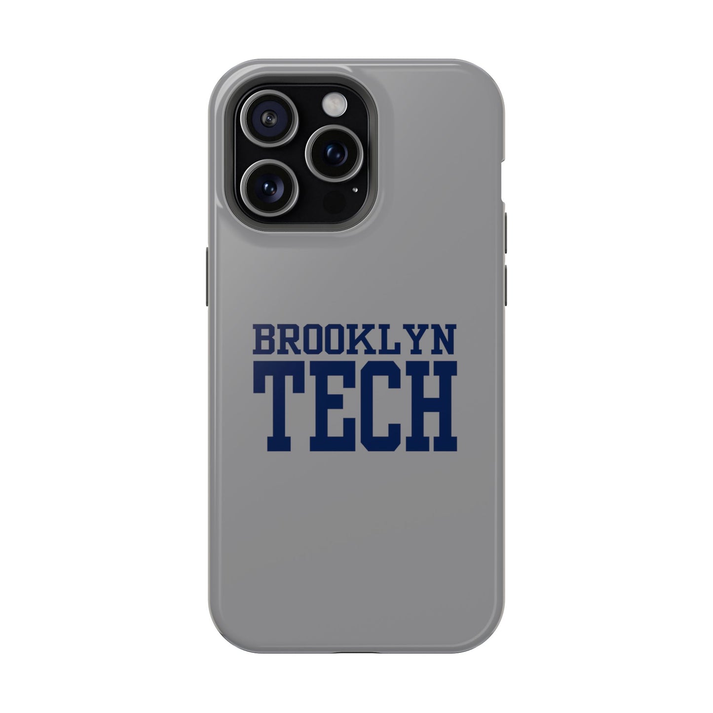 Brooklyn Tech - Impact-Resistant Phone Cases - Iphone Or Samsung - Gray