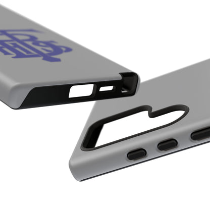 Stacked Logo - Tough Phone Cases - Gray - Samsung phones