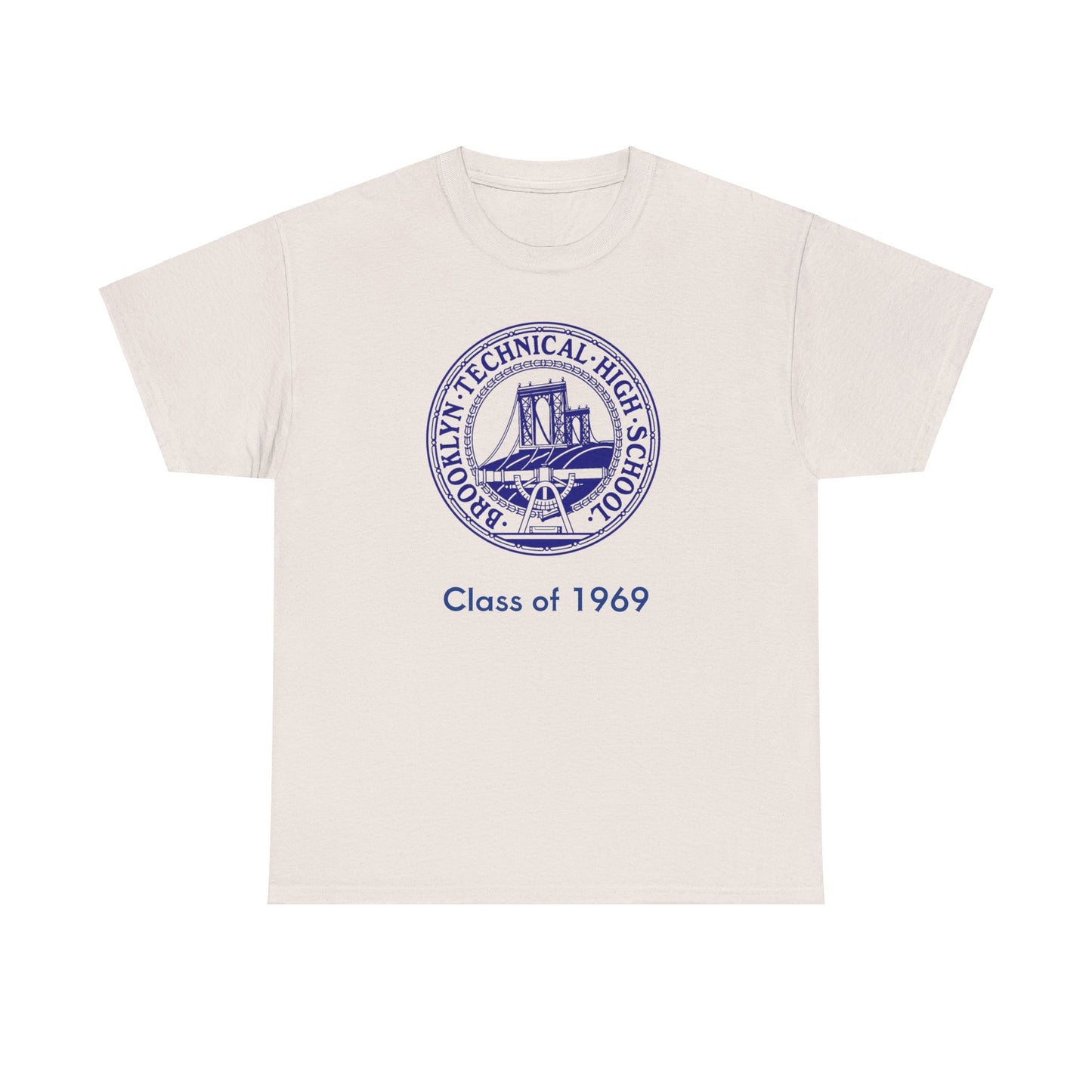 Classic Tech Seal - Men's Heavy Cotton T-Shirt - Class Of 1969