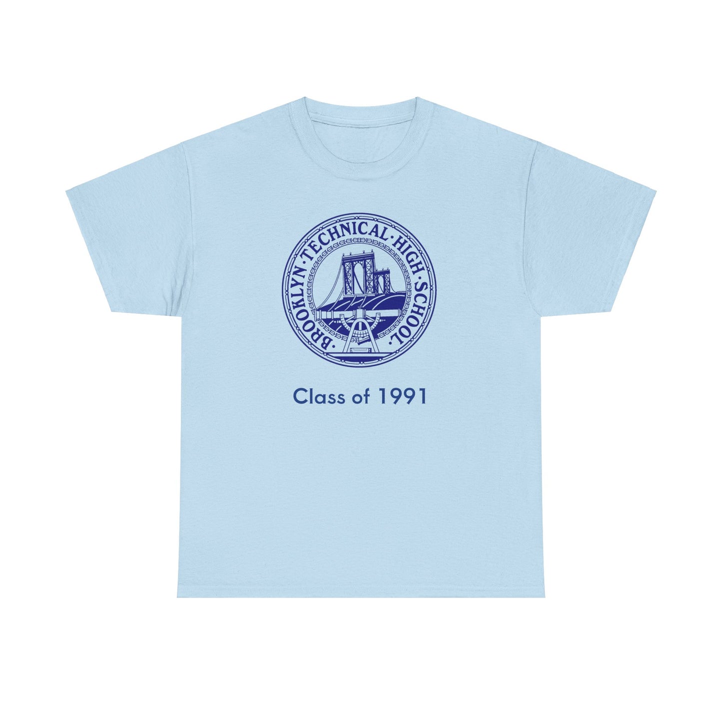 Classic Tech Logo - Men's Heavy Cotton T-Shirt - Class Of 1991