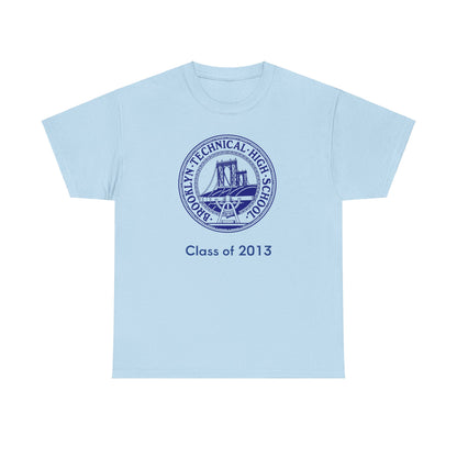 Classic Tech Logo - Men's Heavy Cotton T-Shirt - Class Of 2013