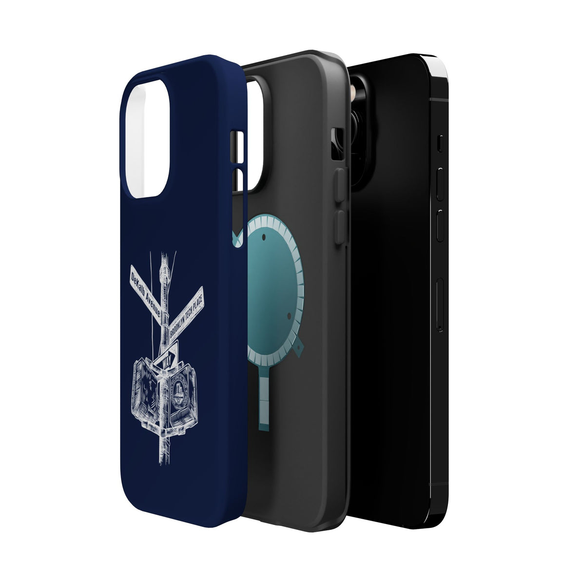 Dekalb Avenue & Brooklyn Tech Pl Magnetic Phone Case