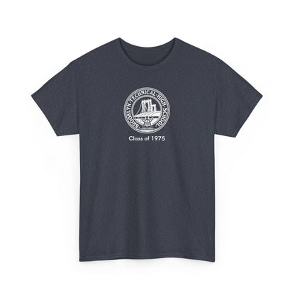 Classic Tech Logo - Class Of 1975 - Men's  Heavy Cotton T-Shirt