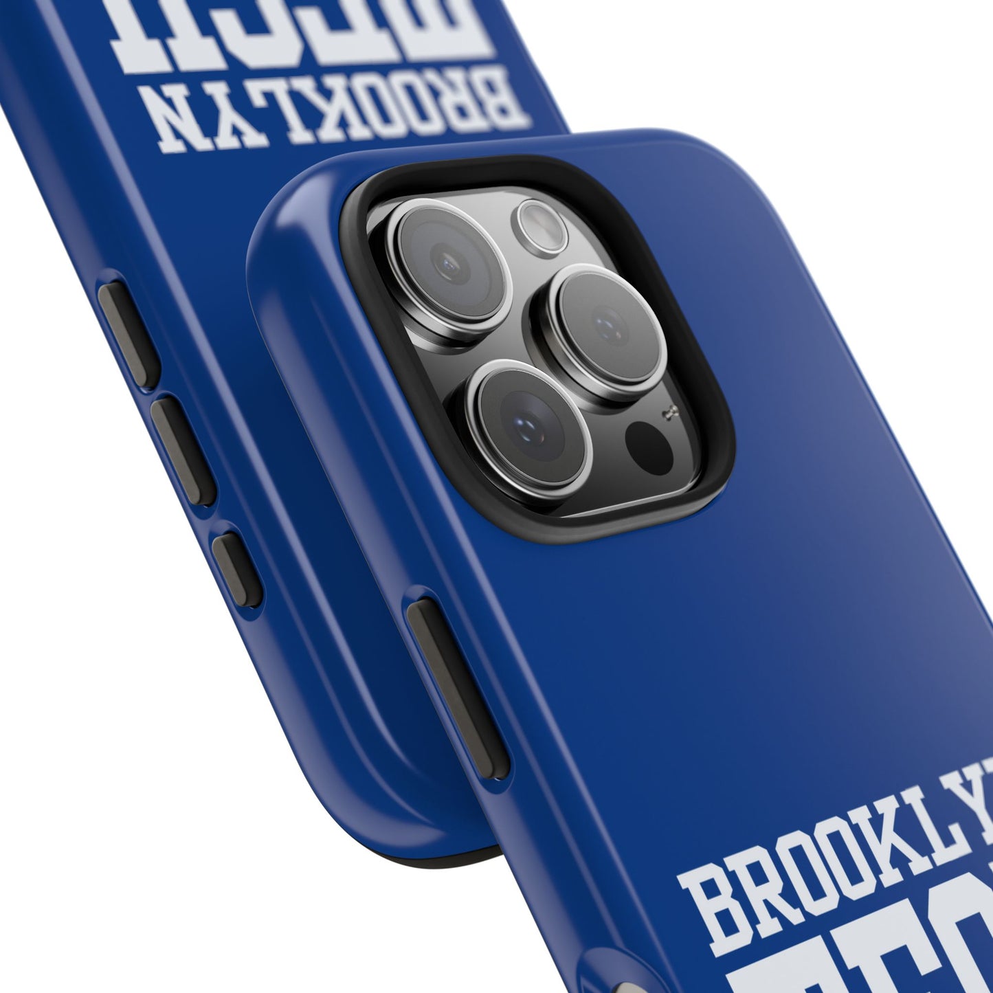 Brooklyn Tech Class of 1995 Tough Phone Case - Blue with white graphics