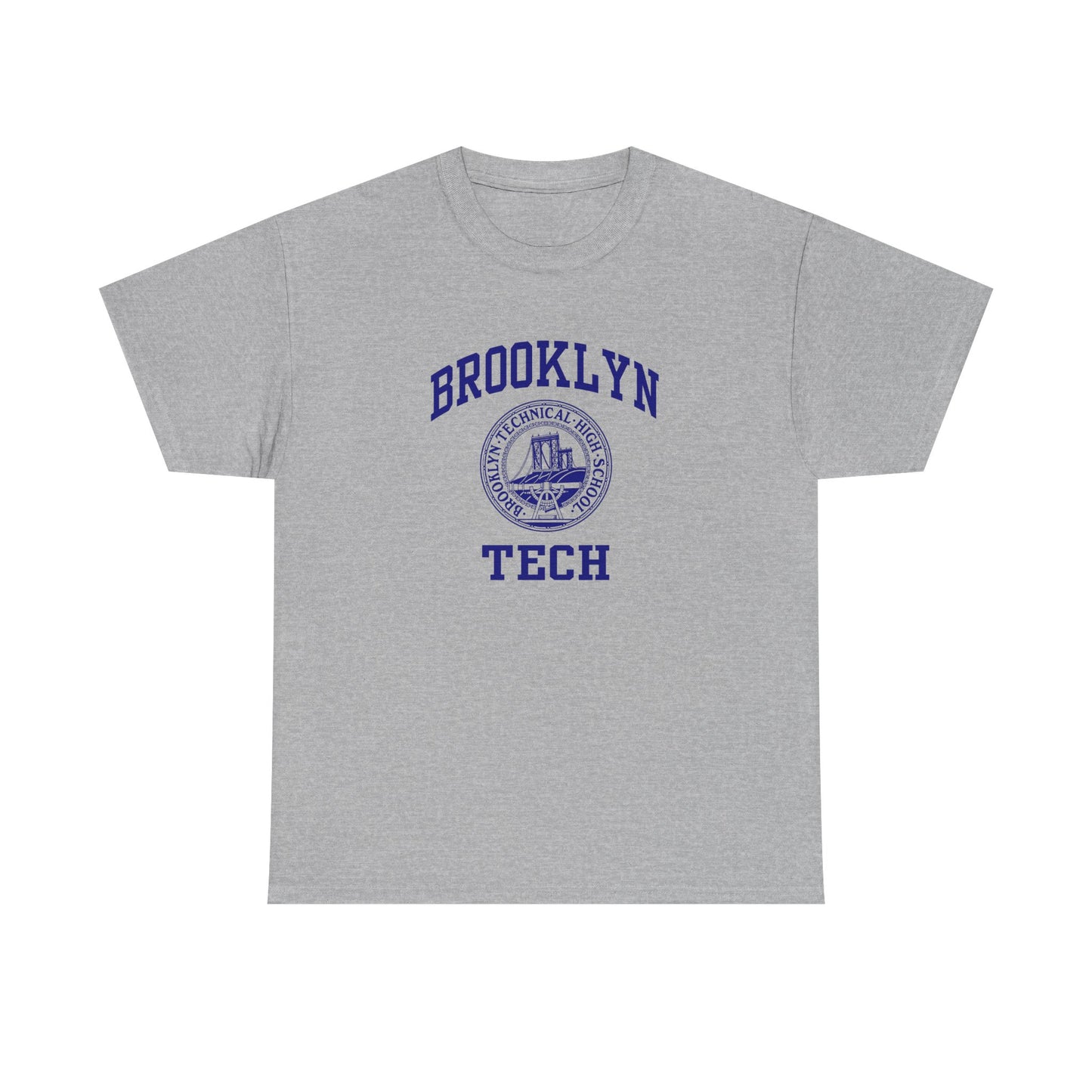 Classic Brooklyn Tech Logo - Men's Heavy Cotton Tee