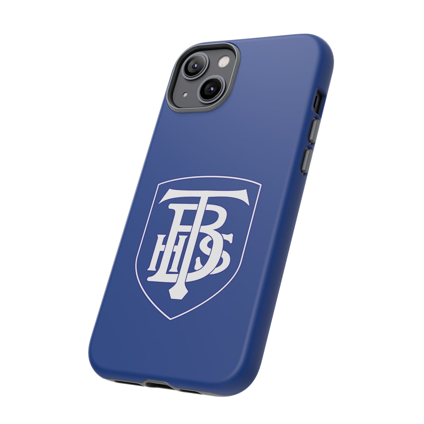Stacked Logo - Tough Phone Cases - Navy