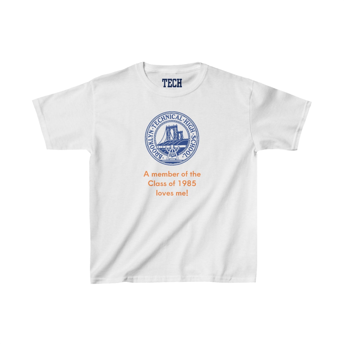 Classic Tech Seal - Kids Heavy Cotton T-Shirt - Class Of 1985