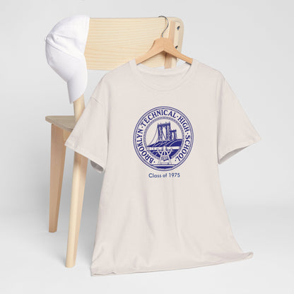 Classic Tech Logo - Class Of 1975 - Men's  Heavy Cotton T-Shirt