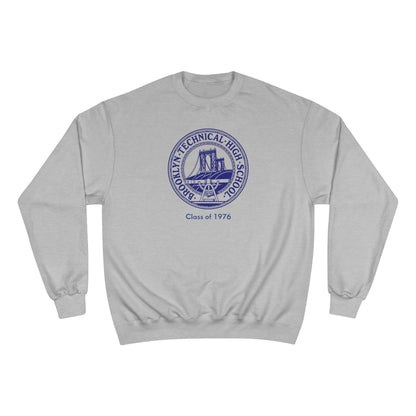 Classic Tech Seal - Champion Crewneck Sweatshirt - Class Of 1976