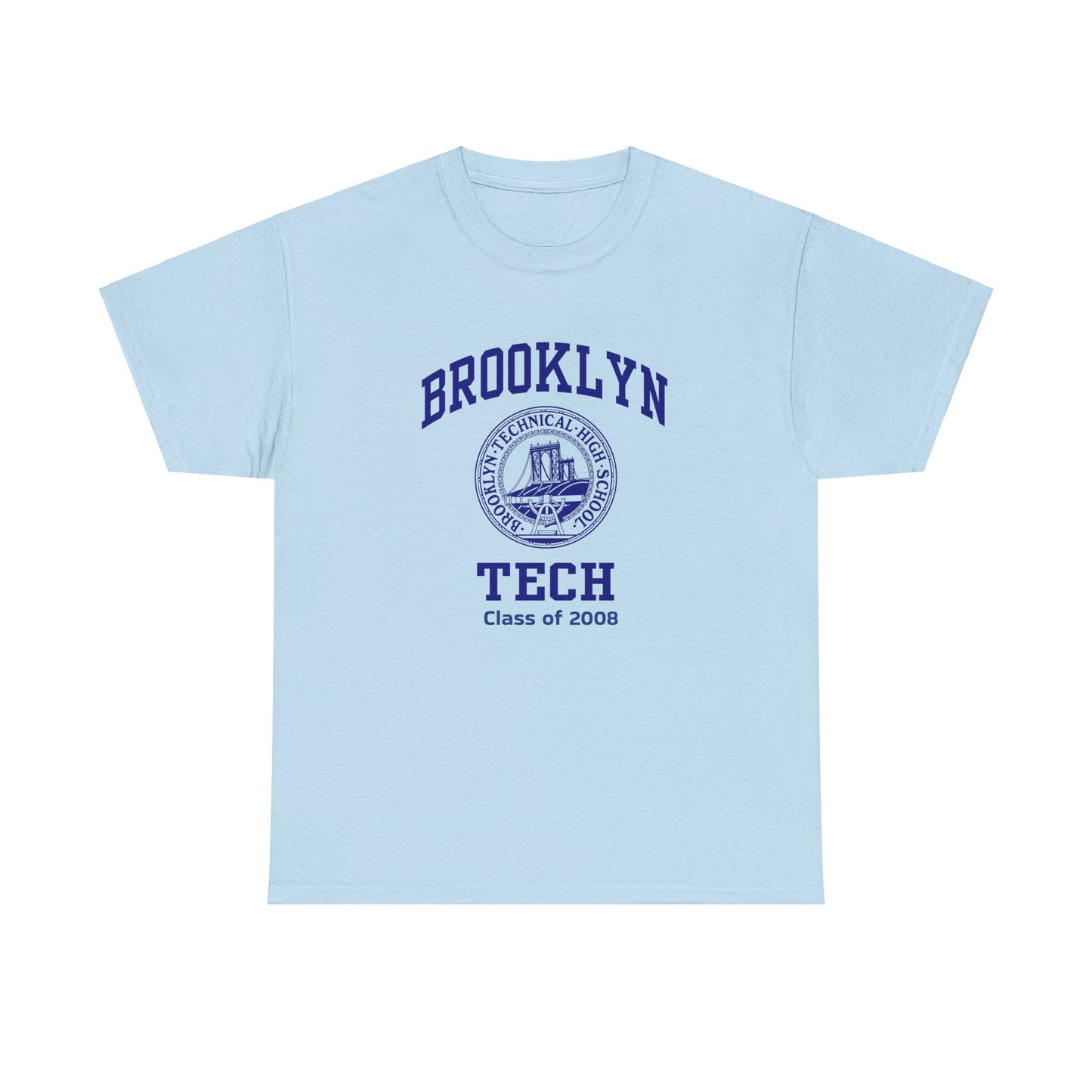 Brooklyn Tech Classic Logo - Men's Heavy Cotton T-Shirt - Class of 2008