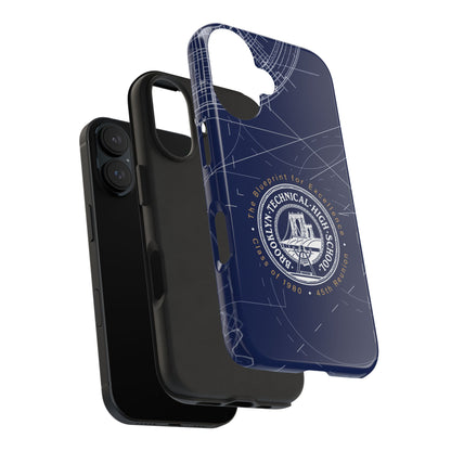The Blueprint for Excellence - Tough Phone Case - Class of 1980