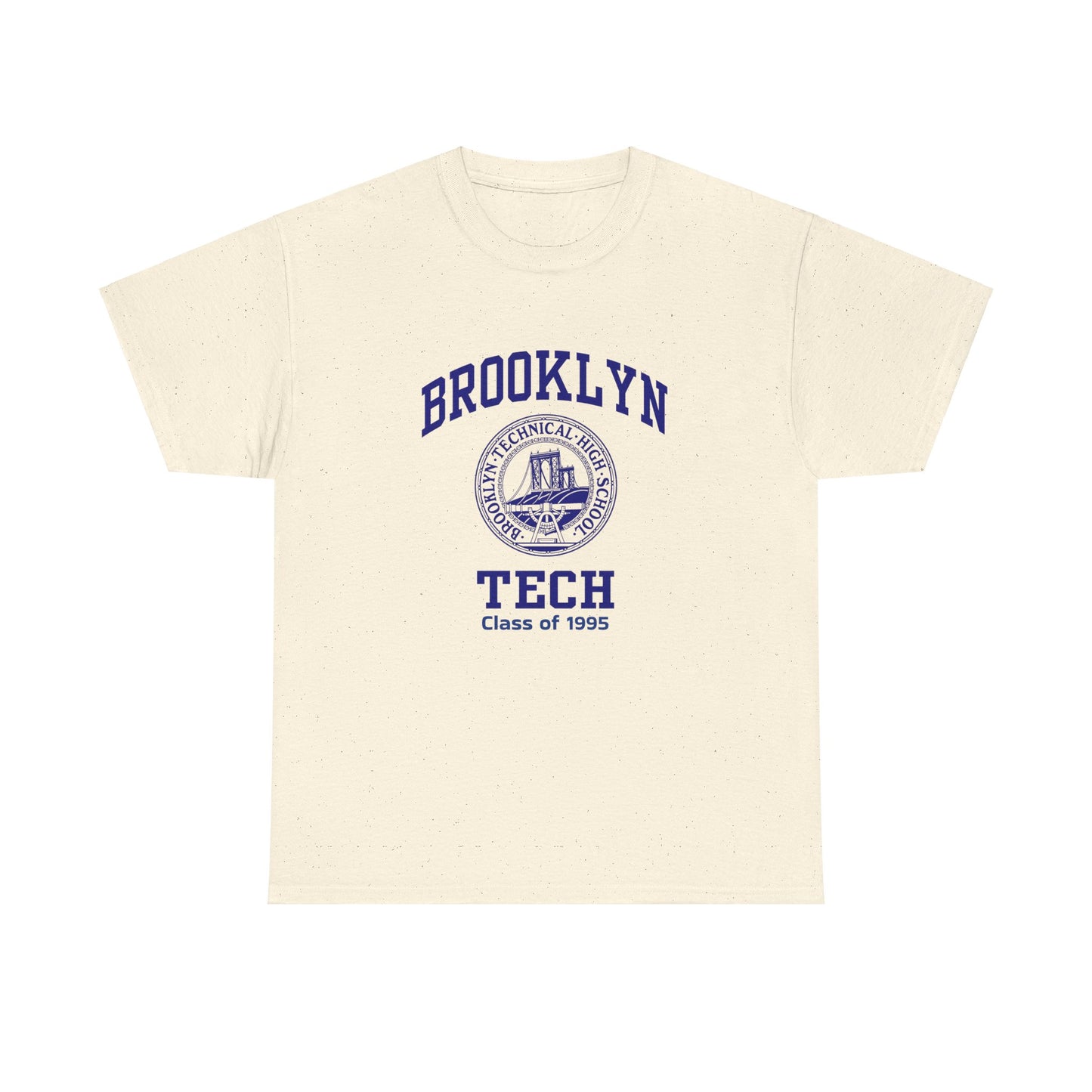 Brooklyn Tech Classic Logo - Men's Heavy Cotton T-Shirt - Class of 1995