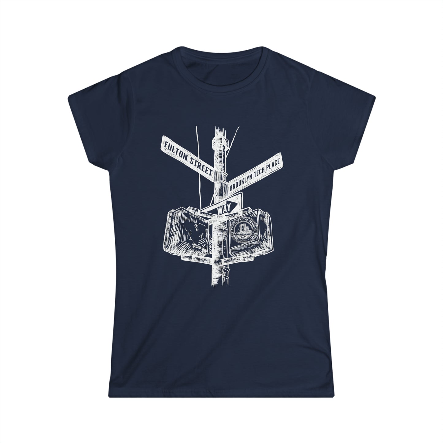 Boutique - Fulton St & Brooklyn Tech Pl - Ladies Softstyle T-Shirt