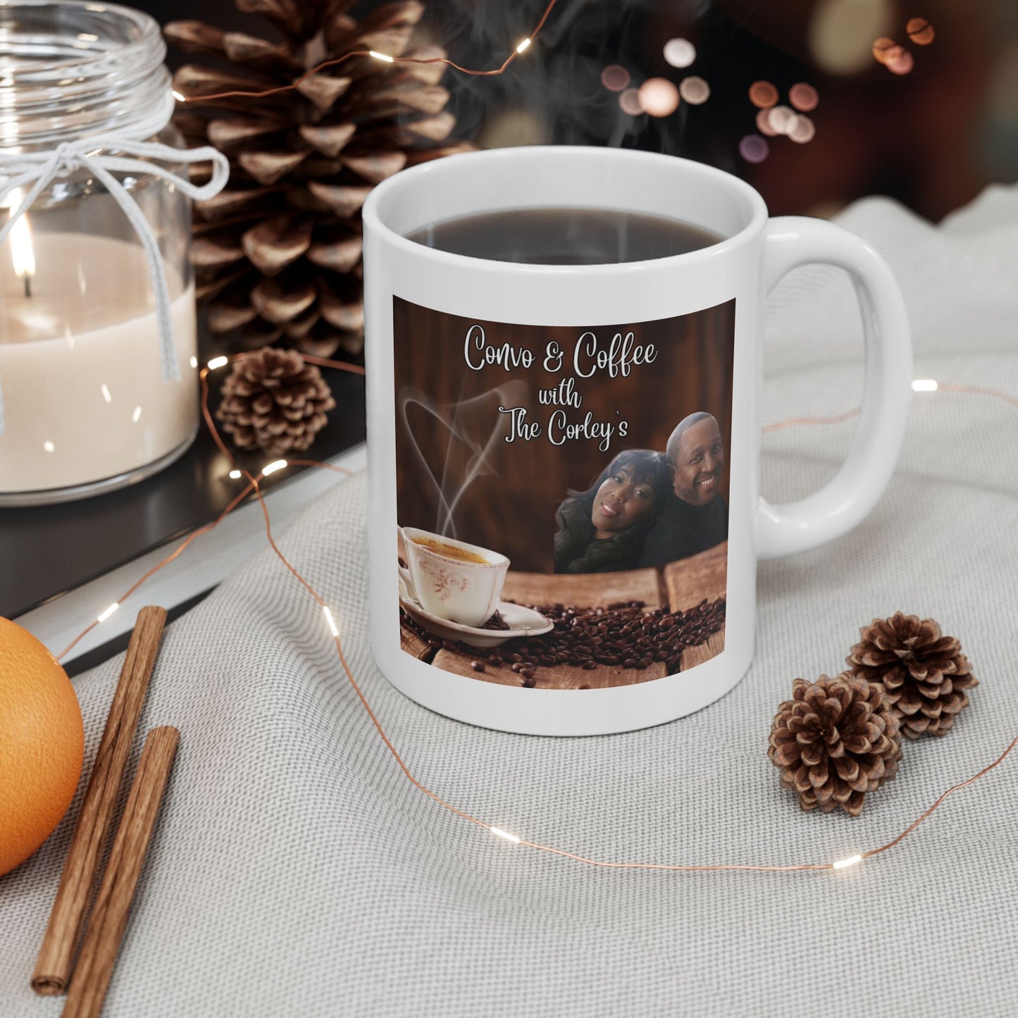 Convo & Coffee with the Corleys - 11oz & 15oz mugs