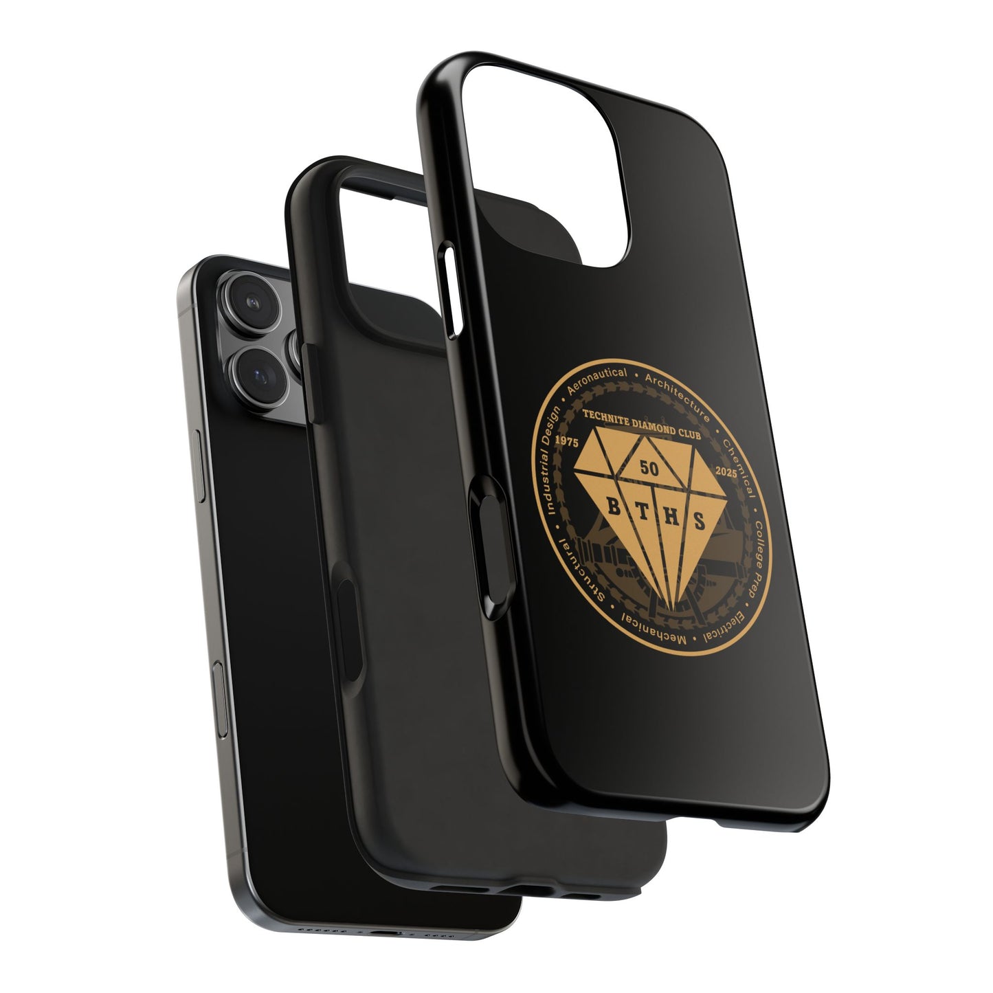 Class of 1975 Commemorative Tough Phone Cases - Black