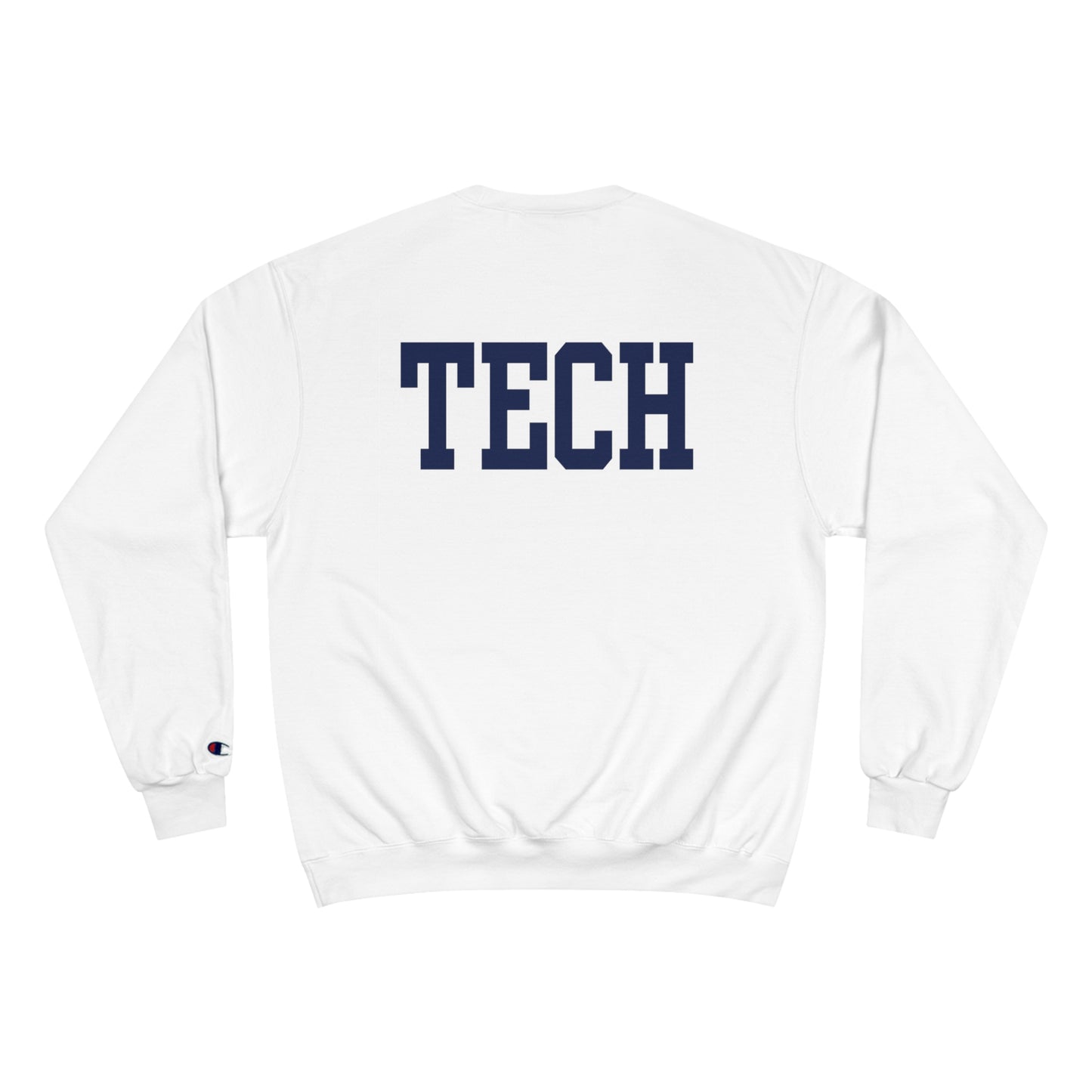 Tech Classic Logo (front) - Tech (back) - Champion Crewneck Sweatshirt - Class Of 2024