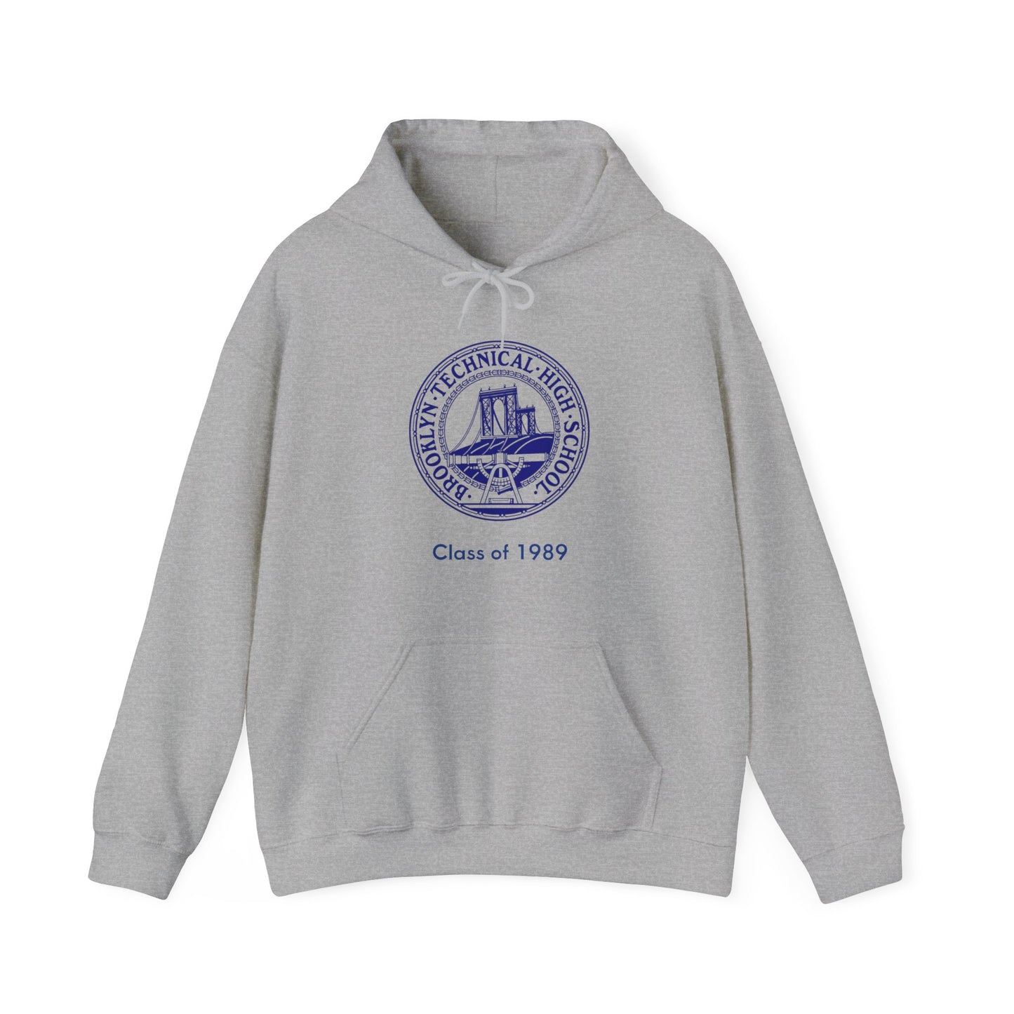 Classic Tech Logo - Men's Heavy Blend Hoodie - Class Of 1989