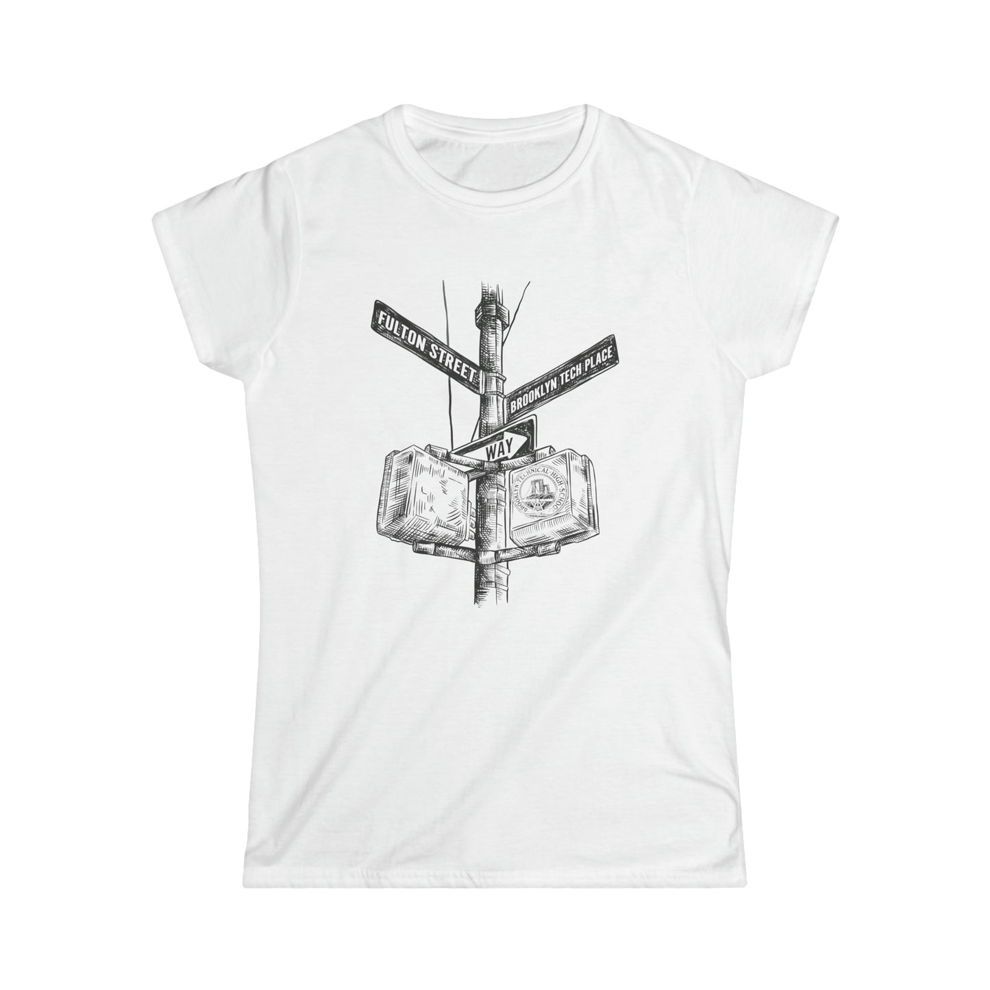 Boutique - Fulton St & Brooklyn Tech Pl - Ladies Softstyle T-Shirt