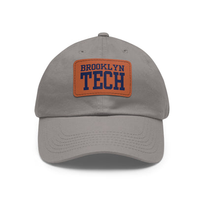 Classic Brooklyn Tech - Hat With Rectangular Leather Patch