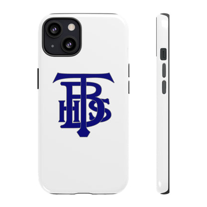 Stacked Logo - Tough Phone Cases - White