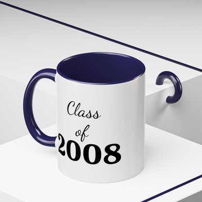 Class of 2008 Accent Coffee Mug — 11 & 15oz