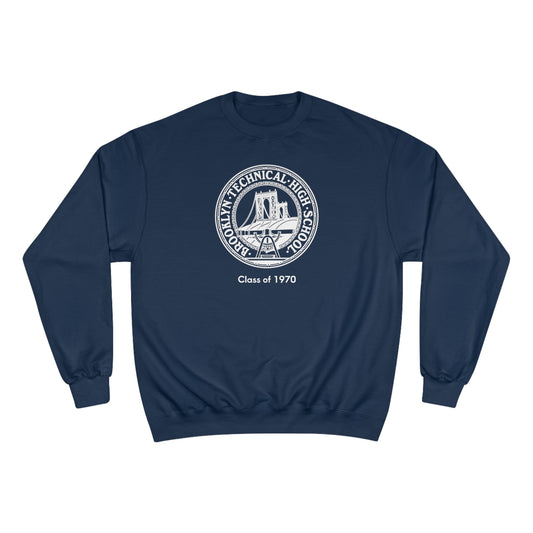 Classic Tech Logo - Class Of 1970 - Champion Crewneck Sweatshirt