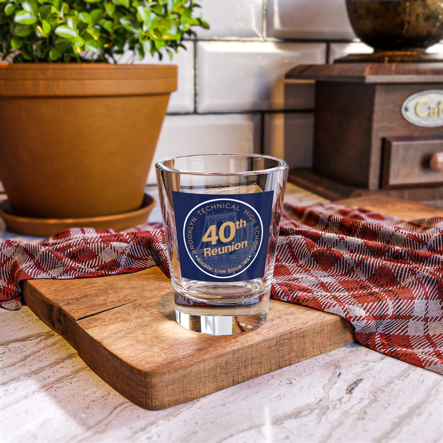 Class Of 1985 Commemorative Shot Glass, 1.5oz