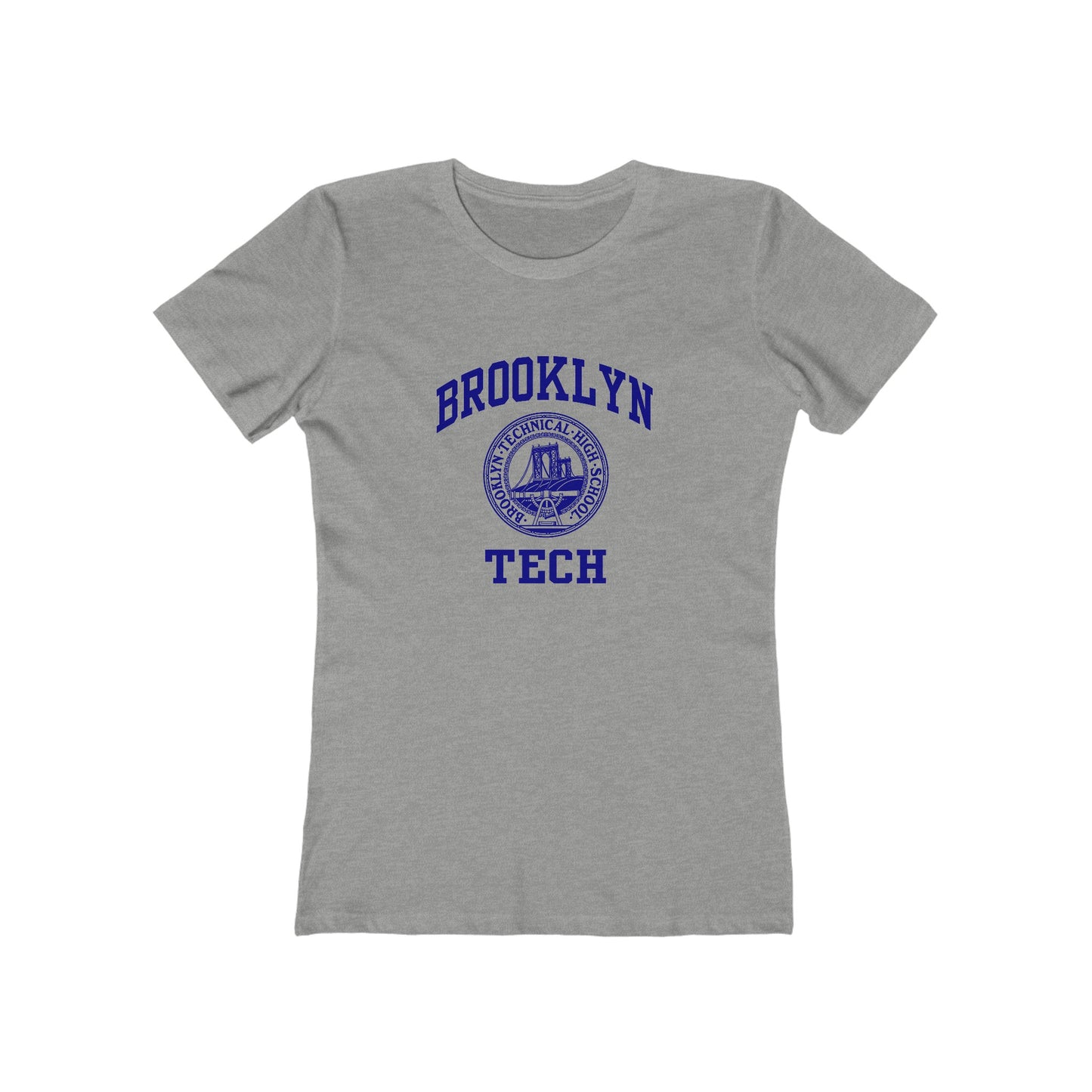 Brooklyn Tech Classic Logo - The Boyfriend Tee for Women