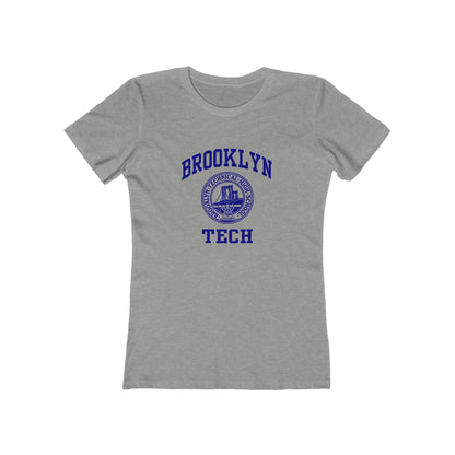 Brooklyn Tech Classic Logo - The Boyfriend Tee for Women