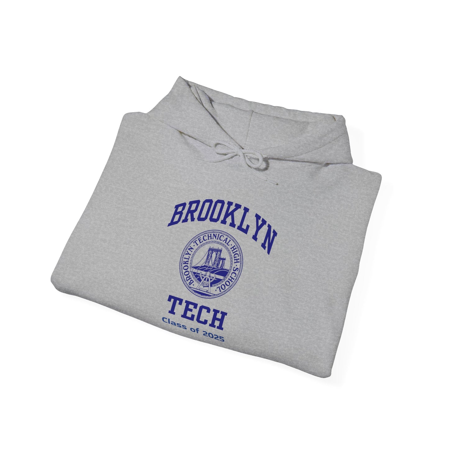 Brooklyn Tech Classic Logo - Men's Heavy Blend™ Hooded Sweatshirt - Class of 2025