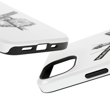 Dekalb Ave & Brooklyn Tech Pl - Impact-Resistant Phone Cases - White