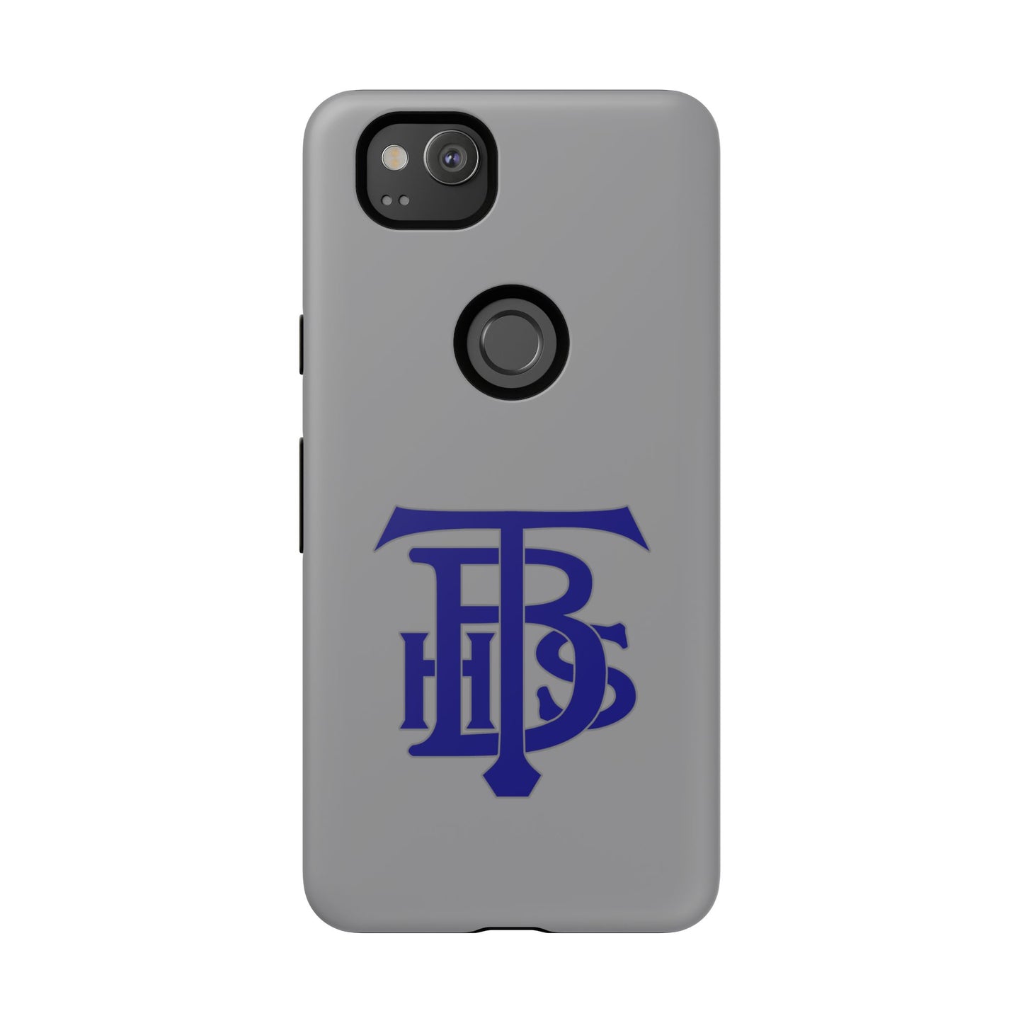 Stacked Logo - Tough Phone Cases - Gray - Google phones