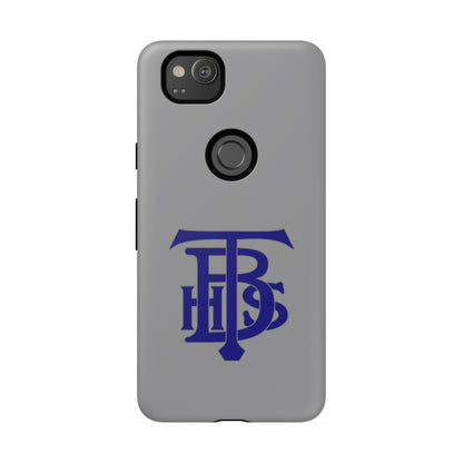 Stacked Logo - Tough Phone Cases - Gray - Google phones