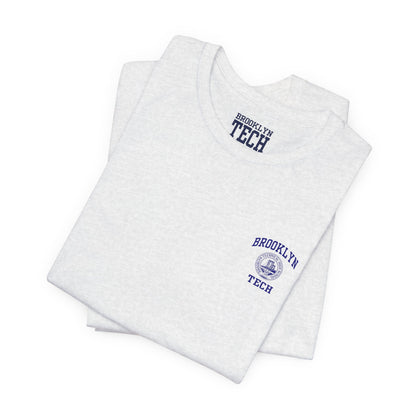 Classic Brooklyn Tech on Left Chest - Men's Jersey Short Sleeve T-Shirt