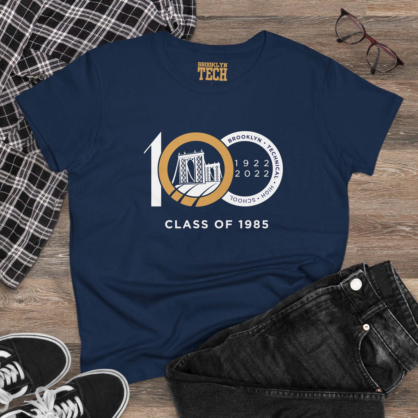 Centennial Ladies' Midweight Cotton T-Shirt - Class of 1985