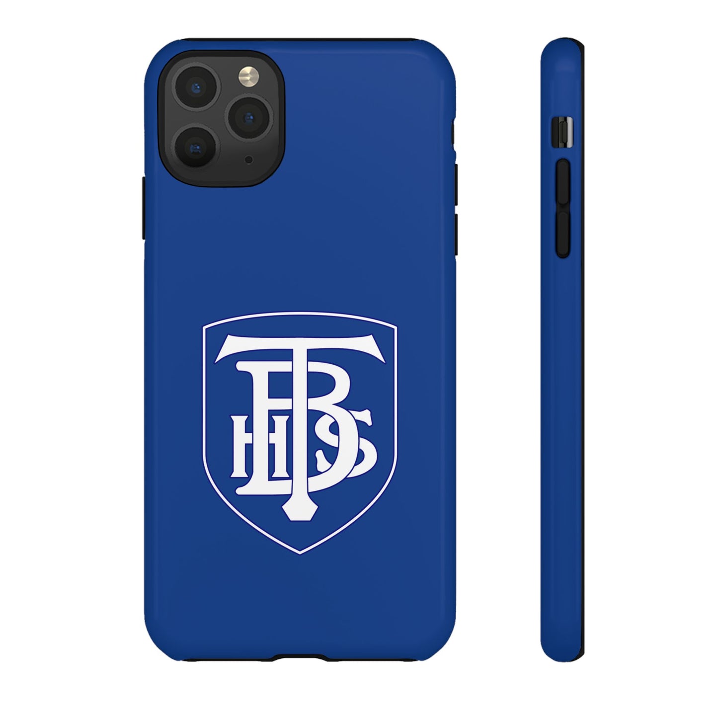 Stacked Logo - Tough Phone Cases - Navy