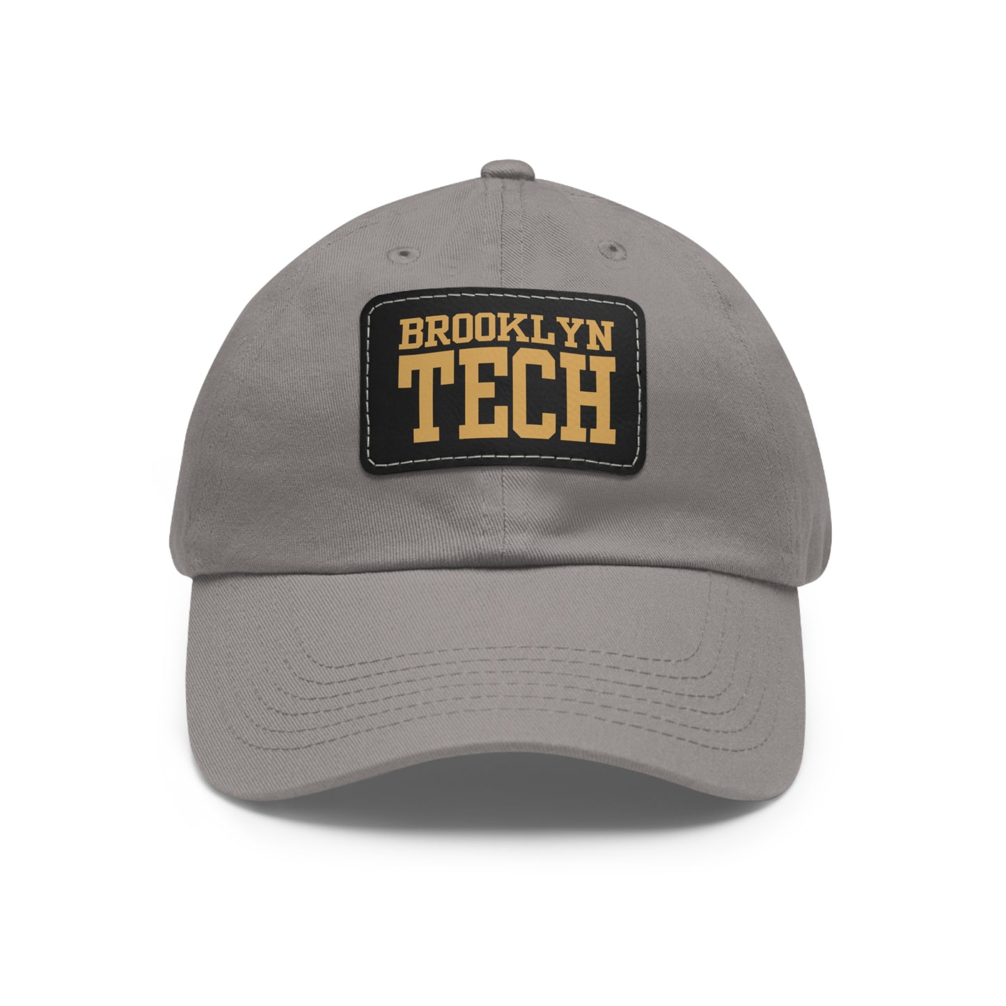 Classic Brooklyn Tech - Hat With Rectangular Leather Patch