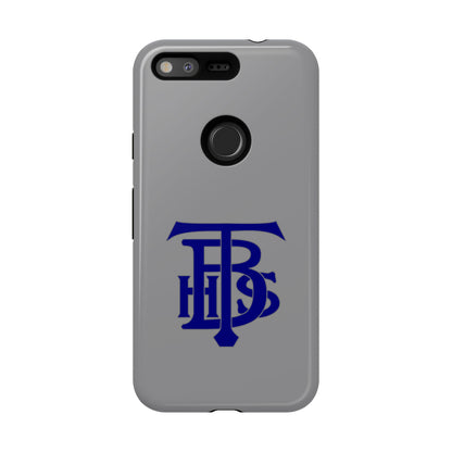 Stacked Logo - Tough Phone Cases - Gray - Google phones