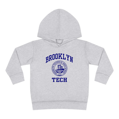 Family - Classic Brooklyn Tech Logo - Toddler Pullover Fleece Hoodie