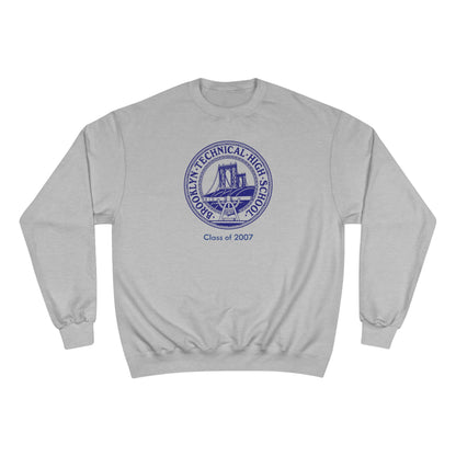 Classic Tech Seal - Champion Crewneck Sweatshirt - Class Of 2007