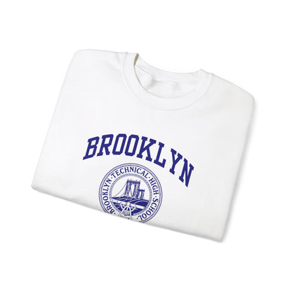 Brooklyn Tech Classic Logo - Men's Heavy Blend™ Crewneck Sweatshirt - Class of 2028