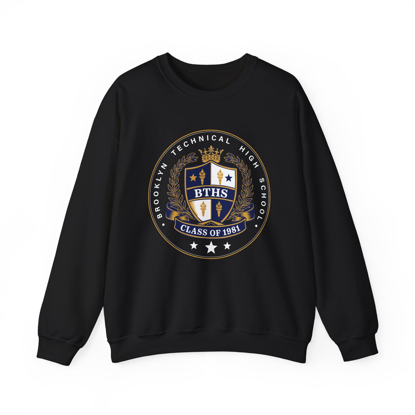 Class of 1981 - Men's Heavy Blend™ Crewneck Sweatshirt - Navy Logo