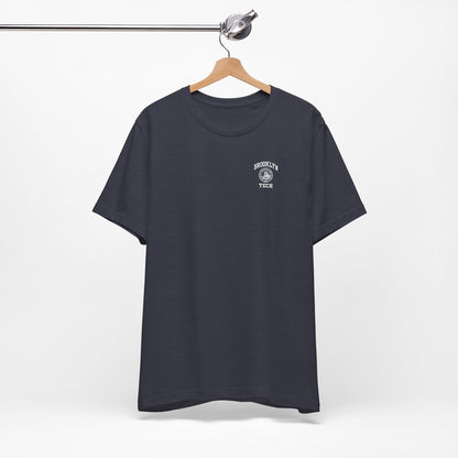 Classic Logo with Brooklyn Tech on Left Chest - Men's Jersey Short Sleeve T-Shirt