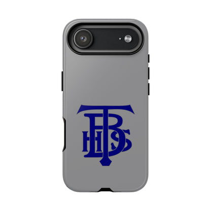 Stacked Logo - Tough Phone Cases - Gray - iPhones
